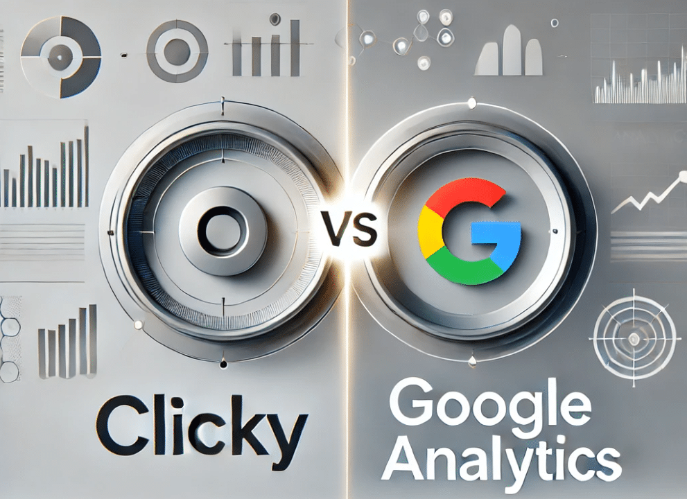 clicky vs google analytics
